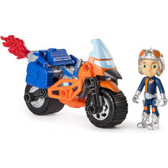 Rusty Rivets Rusty’s Supermoto with Pullback Wheels and Figure 20101270 - Maqio
