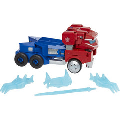 Transformers Cyberverse Unite Roll N Change Optimus Prime 25cm Action Figure