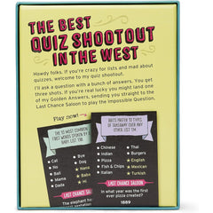 Big Potato Games Mr Lister's Quiz Shootout Perfect Card Game
