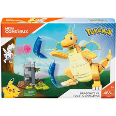 Mega Construx FVK75 Pokemon Dragonite vs Togetic Challenge - Maqio