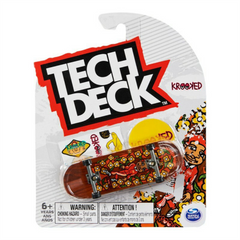 Tech Deck Skateboard Single 96mm Fingerboard - Krooked (Gonzales Sweatpants)