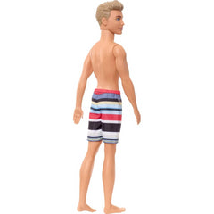 Barbie Ken Doll with Striped Shorts
