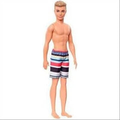 Barbie Ken Doll with Striped Shorts