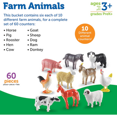 Learning Resources Farm Animal Counters