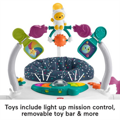 Fisher-Price Astro Kitty Spacesaver Jumperoo Music Sounds Lights