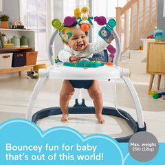 Fisher-Price Astro Kitty Spacesaver Jumperoo Music Sounds Lights