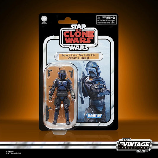 Star Wars Mandalorian Death Watch Airborne Trooper 9.5cm Action Figure