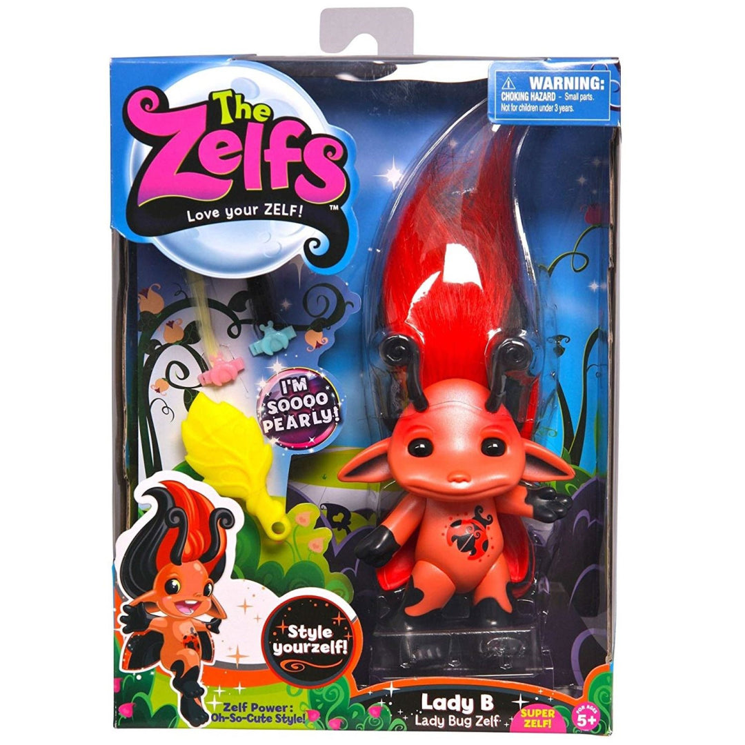 The Zelfs 5" Series 2 Super Large Zelf Lady B Lady Bug - Maqio