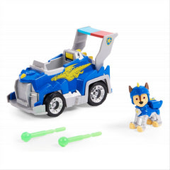 Paw Patrol Rescue Knights Deluxe Vehicle & Action Figure - Chase