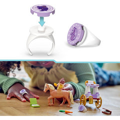 LEGO Disney Princess 43233 Belles Storytime Horse Carriage Toy & Belle