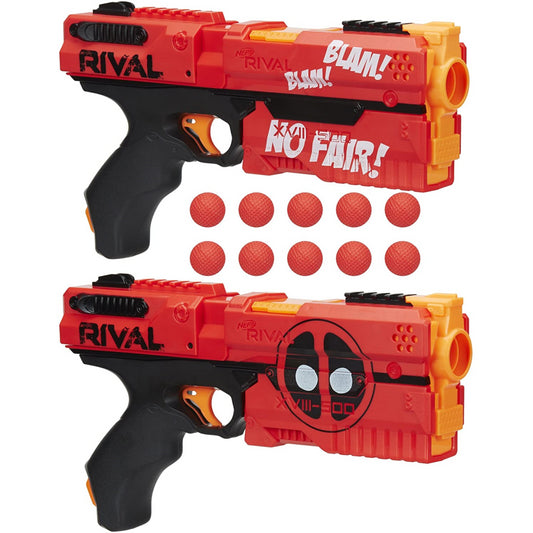 Nerf No Rival Deadpool Kronos & 5 Foam Balls - SPANISH Language