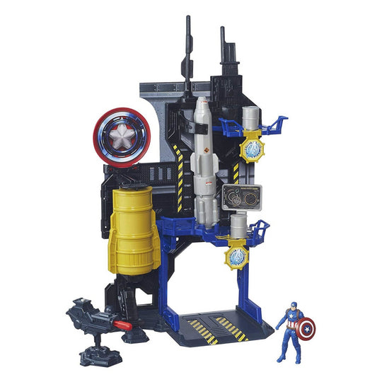 Marvel Captain America: Civil War Miniverse Playset - Captain America Bunker - Maqio
