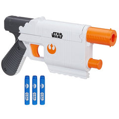 Nerf - B3970 - Disney Star Wars The Force Awakens Toy - Rey Jakku Nerf Dart Bla - Maqio