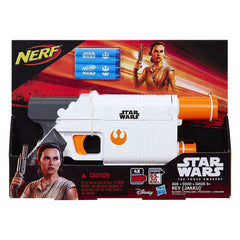 Nerf - B3970 - Disney Star Wars The Force Awakens Toy - Rey Jakku Nerf Dart Bla - Maqio