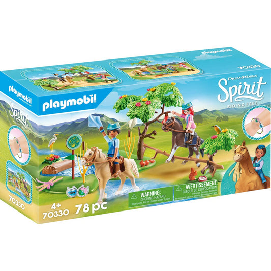 Playmobil 70330 DreamWorks Spirit River Challenge Play Figure Playset