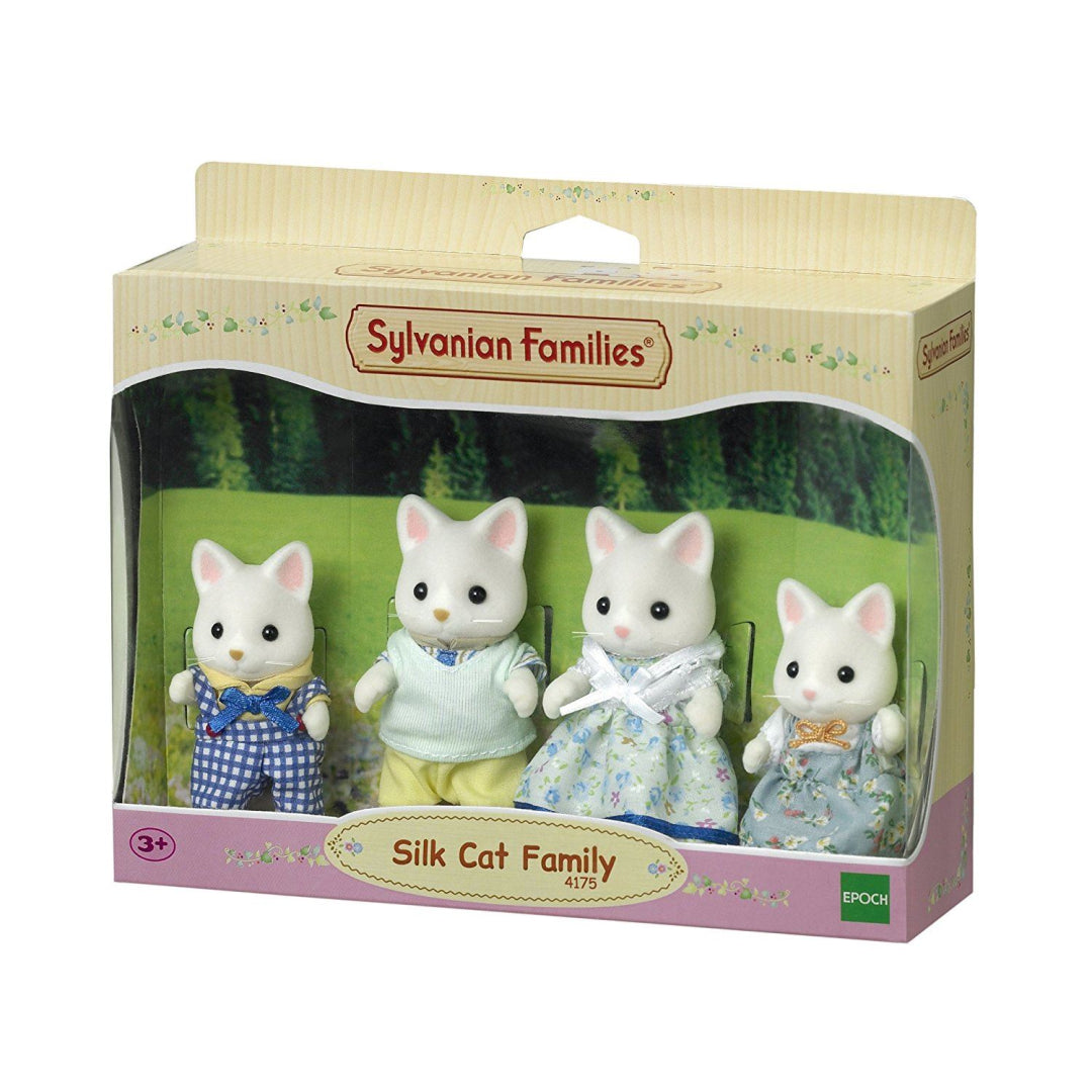 Sylvanian 4175 Families Silk Cat Family - Maqio