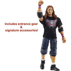WWE WrestleMania Action Figure with entrance shirt - Bret Hit Man Hart