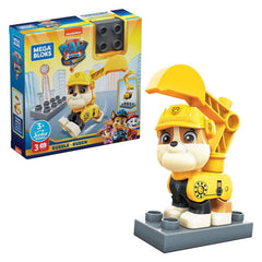 Mega Bloks Paw Patrol The Movie Figure - Rubble