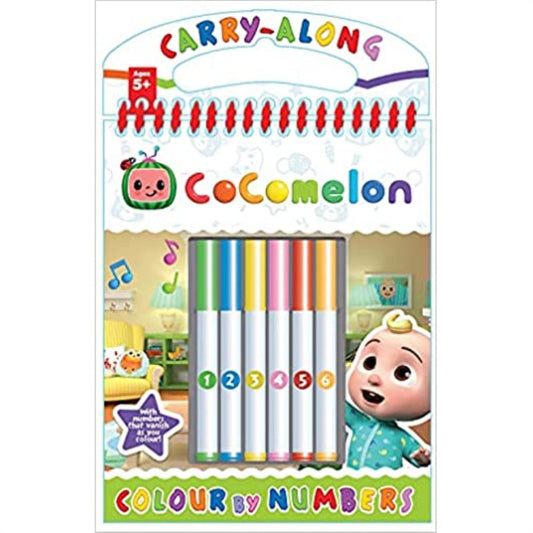 Cocomelon Colour By Numbers Set - Maqio