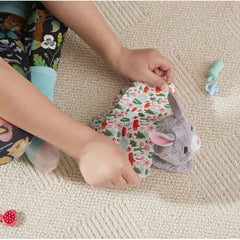 FurReal Newborns Grey Bunny with 4 Accessories
