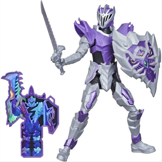 Power Rangers Dino Fury Void Knight 15cm Figure with Dino Fury Key and Accessory