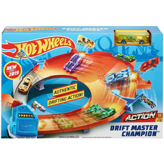 Hot Wheels Drift Master Champion Playset GBF84 - Maqio