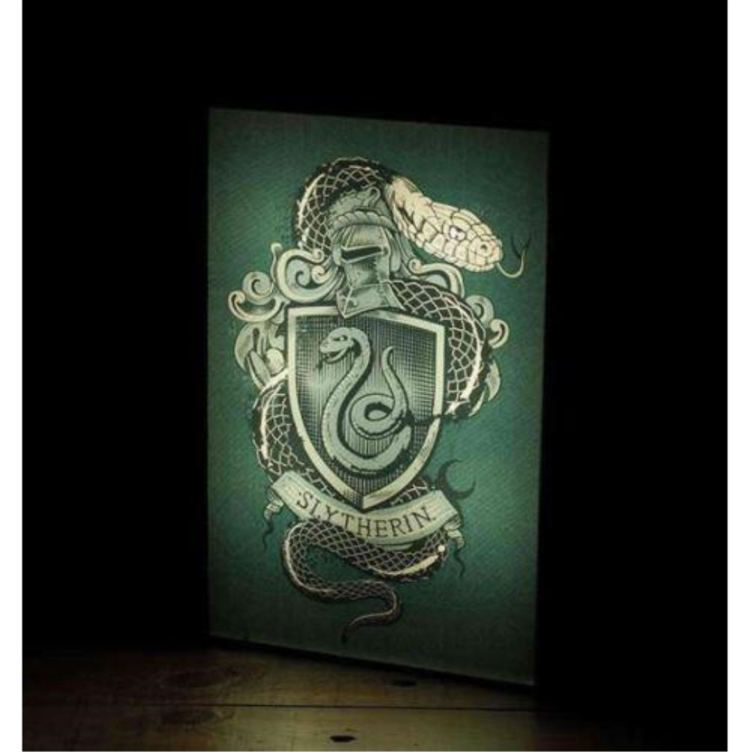 Harry Potter Slytherin House Crest 12" 30cm Luminart Night Light - Maqio