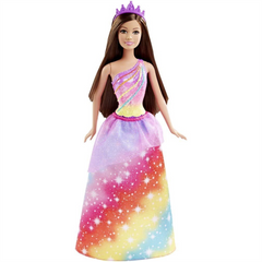 Barbie Princess Rainbow Fashion Doll