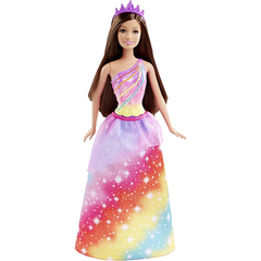 Barbie Princess Rainbow Fashion Doll