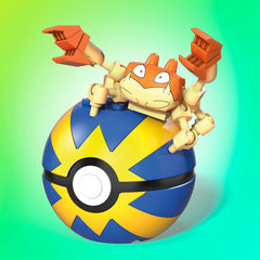 Mega Construx Pokemon Nest Poke Ball 33pc Building Set & Figure - Krabby