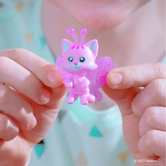 Baby Alive Glo Pixies Minis Glow-in-The-Dark Doll 3.75 inch - Plum Rainbow