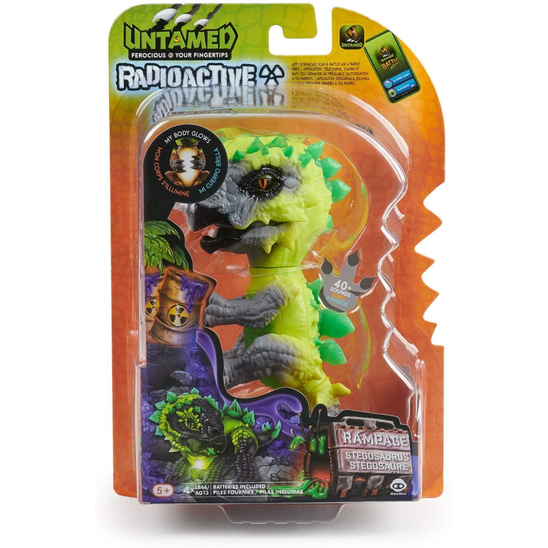 Fingerlings Untamed Radioactive Dinos - Stegosaurus 3979 - Maqio