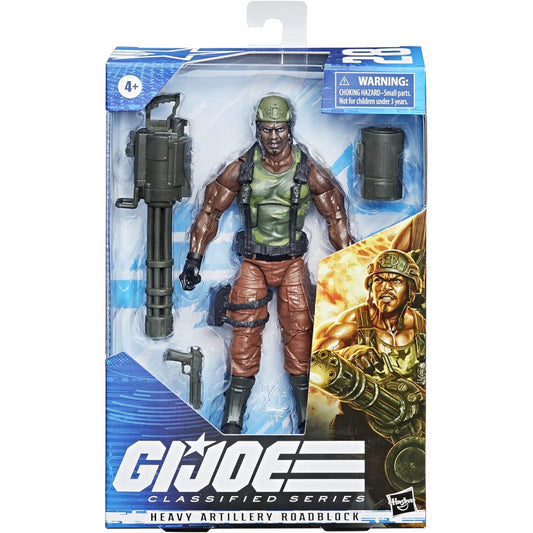 G.I. Joe Classified Series Heavy Artilery Roadblock 6-Inch Action Figure