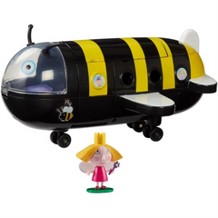 Ben & Holly Little Kingom The Bee Jet Free Wheeling Vehicle and Mini Figure