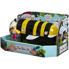 Ben & Holly Little Kingom The Bee Jet Free Wheeling Vehicle and Mini Figure