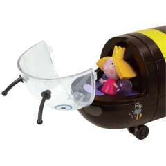Ben & Holly Little Kingom The Bee Jet Free Wheeling Vehicle and Mini Figure