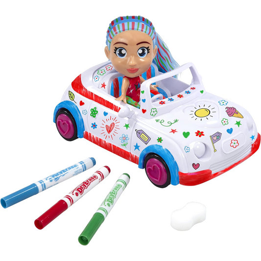 Crayola Colour n Style Friends Bluebell Coupe Playset