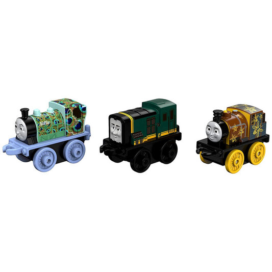 Thomas & Friends Minis DWG17 3 Pack Night Time Dash, Animal Millie, Classic Paxt - Maqio