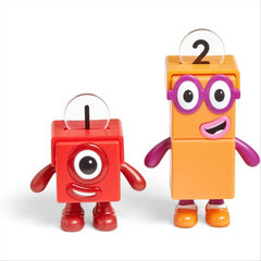 Learning Resources Number Blocks One and Two Bike Adventure 5pcs
