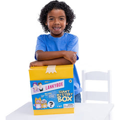 LankyBox Giant Mystery Box with Mini Figures Squishy Pop it and More