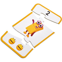 Learning Resources Number Blocks Self Correcting Puzzles Set 60pcs