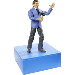 WWE Elite Collection Deluxe Action Figure with Ring Gear Accessories - Mr Mahon