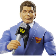 WWE Elite Collection Deluxe Action Figure with Ring Gear Accessories - Mr Mahon