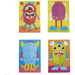 Fisher-Price Roll-A-Match Games Preschool Monster Game