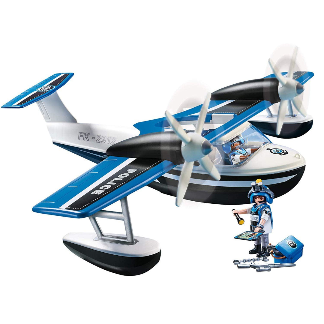 Playmobil 9436 Action Floating Police Seaplane, Various - Maqio