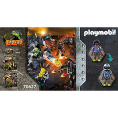 Playmobil 70627 Dino Rise Triceratops Battle for the Legendary Stones with 40pcs