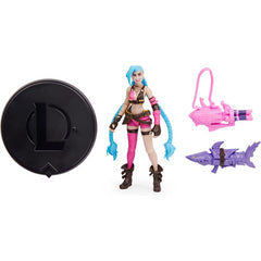 League of Legends The Champion Collection 4in Jinx Collectible Figure