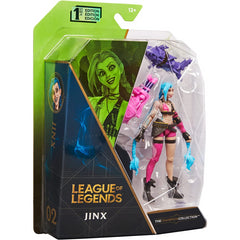 League of Legends The Champion Collection 4in Jinx Collectible Figure