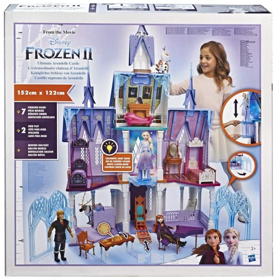 Disney Frozen 2 Ultimate Arendelle Castle Doll House Playset E5495 - Maqio