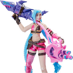 League of Legends Dual Cities 4in 5 Pack - Jinx, Heimerdinger, Vi, Caitlyn and Ekko